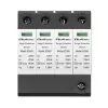 Liigpingekaitse QOLTEC 52588 AC 4P 420V T2 C — 4-pooluseline vahelduvvoolu liigpingepiirik, 420 V, tüüp 2