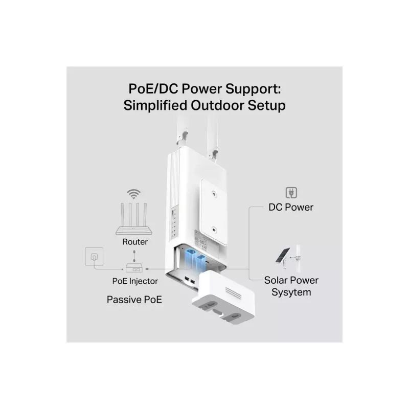 Väline Wi‑Fi ruuter TP‑LINK Archer MR402‑Outdoor 4G AC1200 kaheribaline