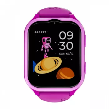 Laste nutikell Garett Kids eSim 4G roosa