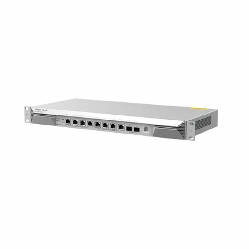 Juhtmega ruuter RUIJIE RG-EG1510XS — 2,5GbE + Gigabit Ethernet, 6x RJ-45, 4 Gbit/s läbilaskevõime, 1U, hõbedane