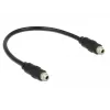 Helikaabel 3,5 mm DeLOCK 85115 0,25 m must