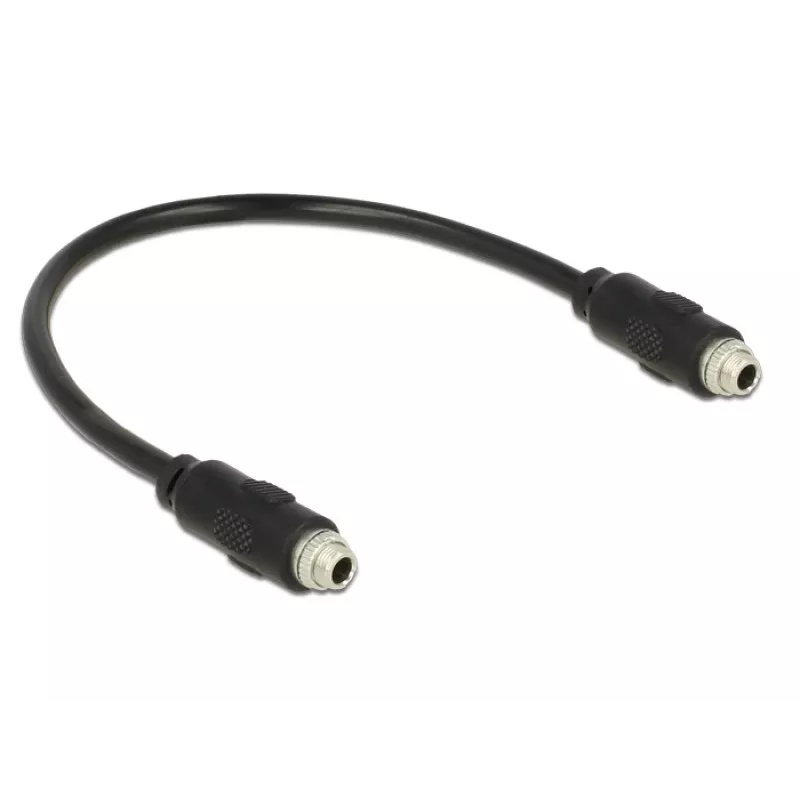 Helikaabel 3,5 mm DeLOCK 85115 0,25 m must