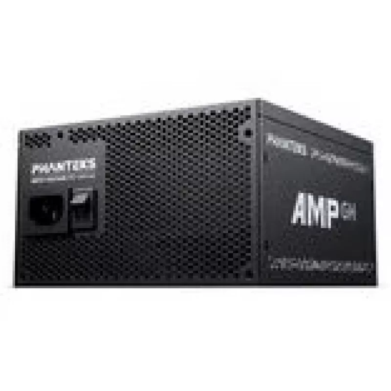 Phanteks AMP GH V2 1200W 80 PLUS Platinum toiteplokk, PCIe 5.1, ATX 3.1 - 1200 W, must (PH-P1200GH_BK02_EU)