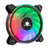 Korpuseventilaatori komplekt White Shark Nebula-2 Must — ARGB 120 mm ventilaatorid (komplekt)