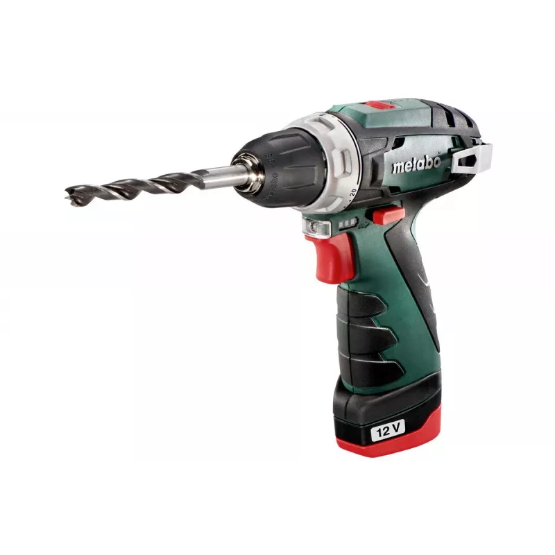 Püstolkäepidemega puur Metabo POWERMAXX BS BASIC 1400 p/min, 800 g, kiirkinnituspadrun