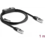 Võrgukaabel DELOCK 81562 Cat6 F/UTP (FTP) 1 m RJ-45 — Must
