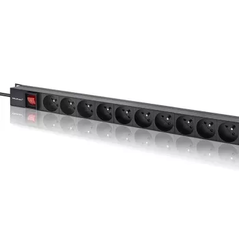 Toitejaotusliist RACK 16A PDU, 16xFRENCH, vertikaalne