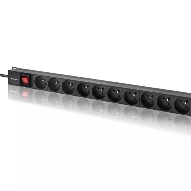Toitejaotusliist RACK 16A PDU, 16xFRENCH, vertikaalne