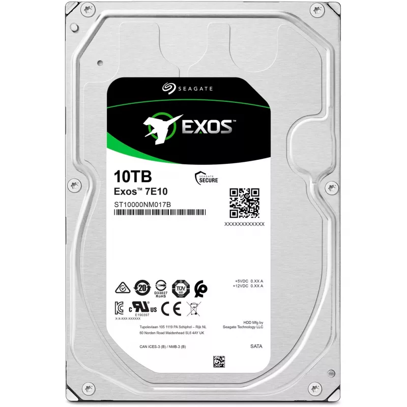 Seagate Enterprise ST10000NM017B sisemine kõvaketas 10 TB 7200 p/min 256 MB 3,5 tolli Serial ATA III