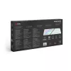 Mängurklaviatuur Savio Phenix Valge GAT RED PUD Juhtmega Juhtmevaba USB Bluetooth RGB LED