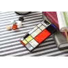 Kaitseümbris iKins Apple iPhone 8/7-le Mondrian Must
