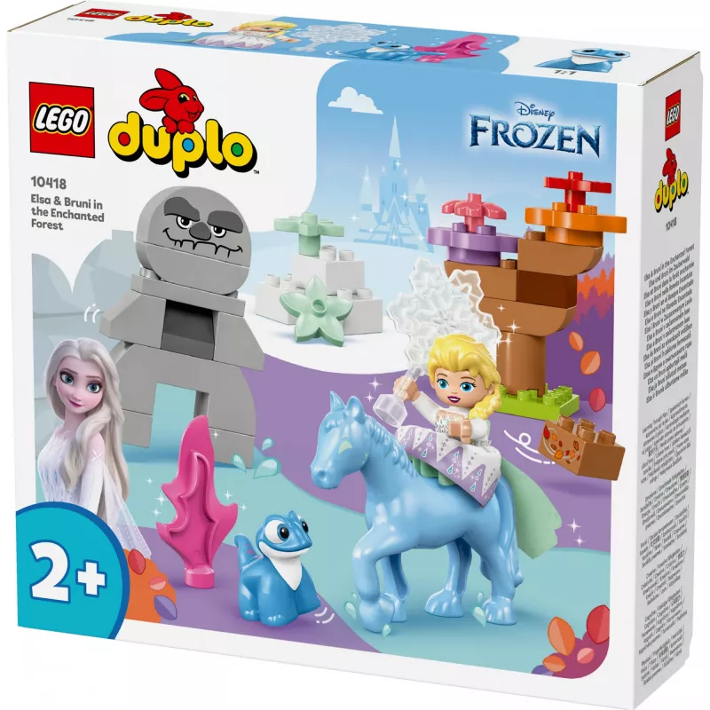LEGO DUPLO mängukomplekt 10418 — Disney Elsa ja Bruni Nõiutud metsas, 31 osa, 2+ aastat