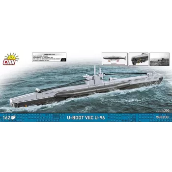 Cobi Type VIIC allveelaeva mudel mõõtkavas 1:300, komplekt 4857