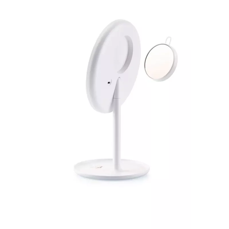 Vabaltseisev LED-jumestuspeegel ETA Fenité ümar 20 cm, puutetundlik juhtimine, USB, sisseehitatud LiPo aku