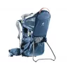 Beebikandja seljakott DEUTER Kid Comfort Active — sinine, polüamiid, kuni 22 kg, päikesevari, jalatus, VariQuick, Lite Air