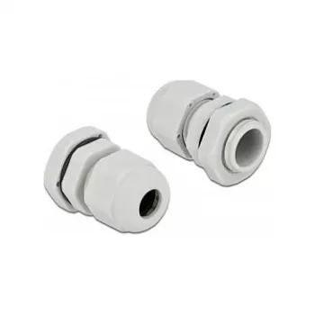 Kaabli läbiviik DeLOCK 60195 hall plastik 10 tk