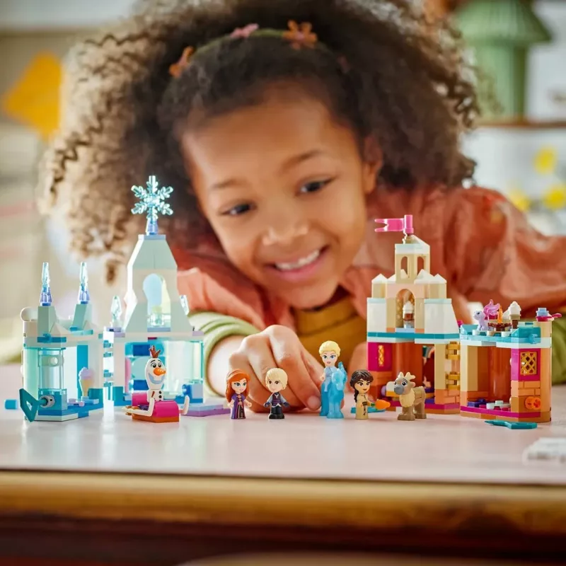 LEGO DISNEY 43278 Mini Arendelle loss ja Elsa jääpalee