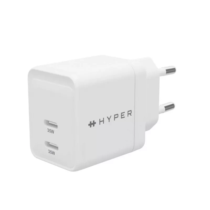 HYPER HJG35EU mobiilseadme laadija Kõrvaklapid, Peakomplekt, Nutitelefon, Kell Valge AC Kiirlaadimine Siseruumides