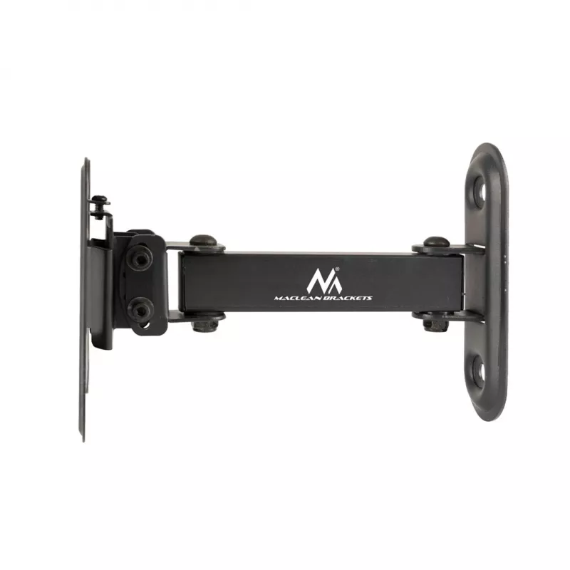 Maclean MC-416 teleri ja monitori seinakinnitus 13-32 30kg kallutatav pööratav max VESA 100x100 must pulbervärvitud LED OLED LCD universaalne kronstein hoidik