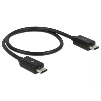 USB-kaabel DeLOCK 83570 USB 2.0 0,3 m USB B Must