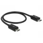 USB-kaabel DeLOCK 83570 USB 2.0 0,3 m USB B Must