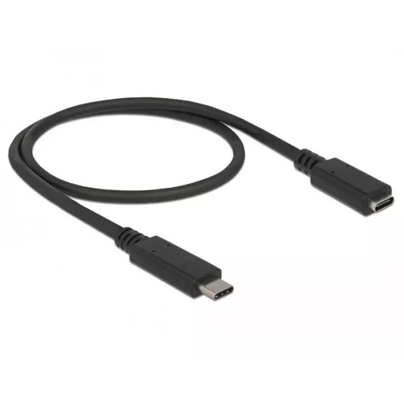 USB-kaabel DeLOCK 85532 USB 3.2 Gen 1 0,5 m USB C must
