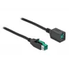 Toitega USB pikenduskaabel DeLOCK 85980 12 V 1 m