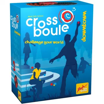 Crossboule Set Downtown, osavusmäng sinine/punane