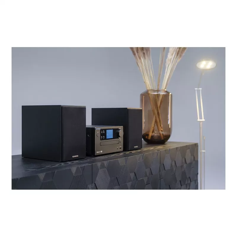 Kenwood M-725DAB-B Heim-Audio-Mikrosüsteem 25 W Must (M725DABB)