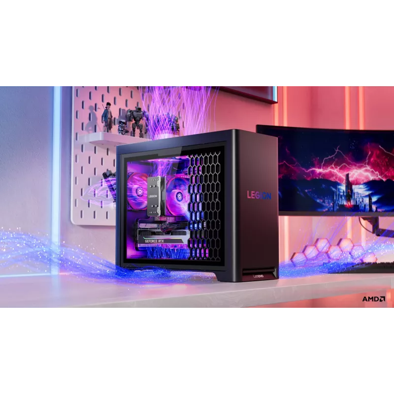 Lenovo Legion | T5 30AGB10 | Lauaarvuti | Torn | AMD Ryzen 7 | 7700X | 32 (2x16GB) GB | UDIMM DDR5 | 512 GB | NVIDIA GeForce RTX 5070 | Ilma klaviatuurita | Windows 11 Pro | Garantii 24 kuud