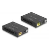 AV-saatja ja -vastuvõtja komplekt DELOCK 65955 — Cat6/Cat6a HDMI pikendaja, kuni 3840×2160, juhtmega, Micro-USB B toide