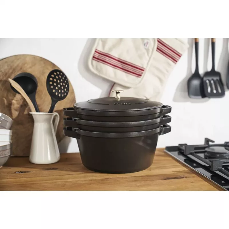 Staub La Cocotte 4,2 L ümmargune malmpott