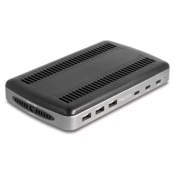 DeLOCK USB laadimisjaam 3 x USB USB-C PD 3 x USB Type-A 112 W