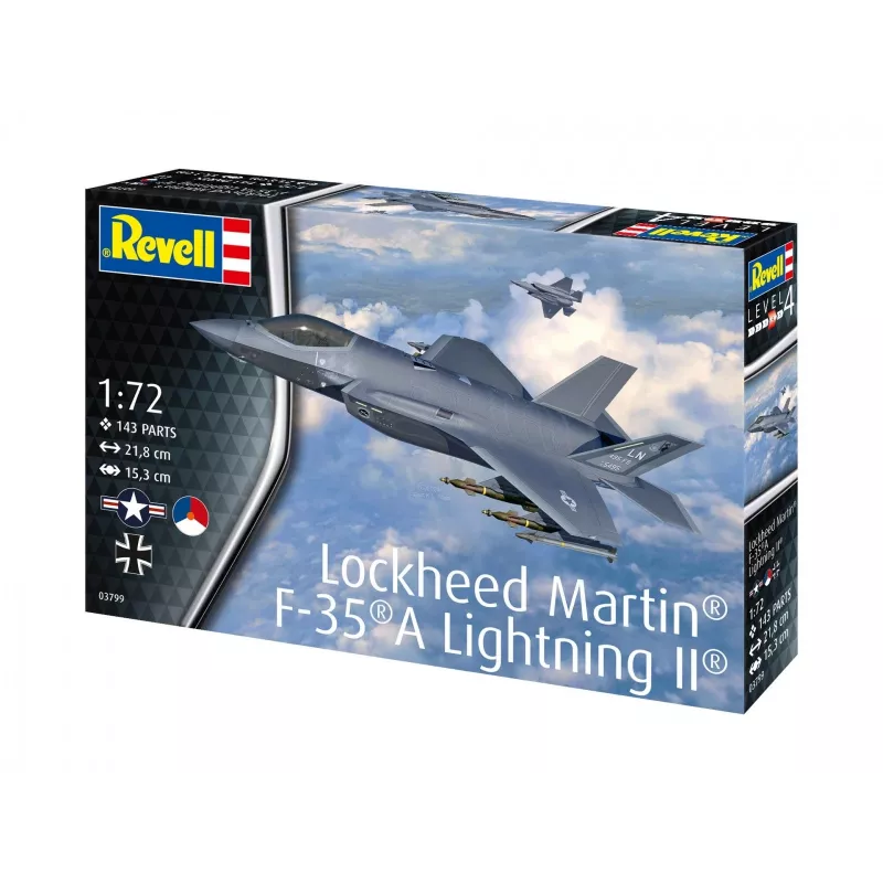 Plastikmudel Lockheed Martin F-35A Light 1/72