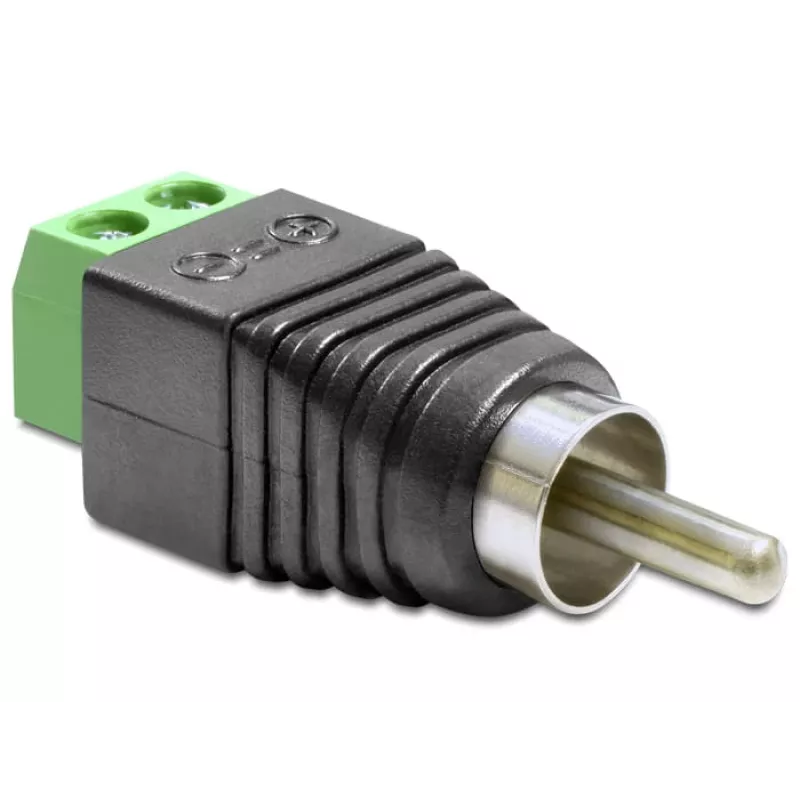 RCA soovahetaja DeLOCK 65417 Must Roheline Hõbedane