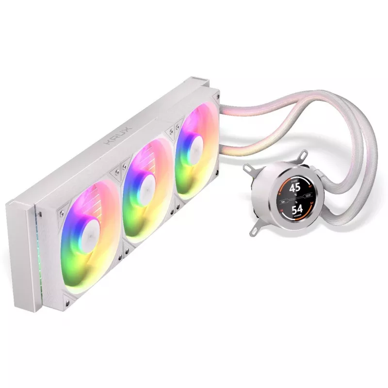 LCD monitor KRUX HydroGlance 360 ARGB 24 tolline 165Hz