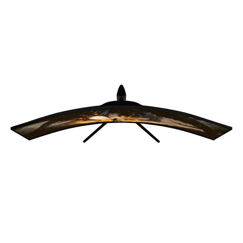 49-tolline kumer LED-kuvar Arozzi Nova — 5120 x 1440 Dual QHD, VA-paneel, 4 ms, USB-jaotur, VESA