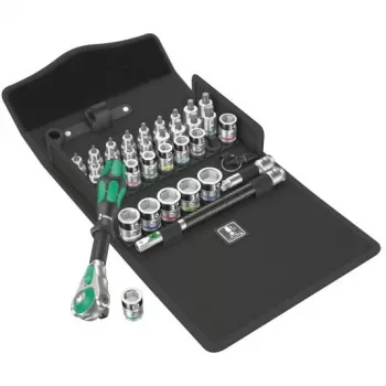 Wera 05003536001 8100 SB All-in Zyklop Speed põrkkomplekt, 3/8 tolli, 35 tk