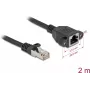 Võrgukaabel DeLOCK 90776 Must 2m Cat6a S/FTP RJ-45