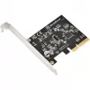 Laienduskaart SILVERSTONE SST-ECU07 USB 3.0 PCIe — PCI Express USB 3.0 adapter