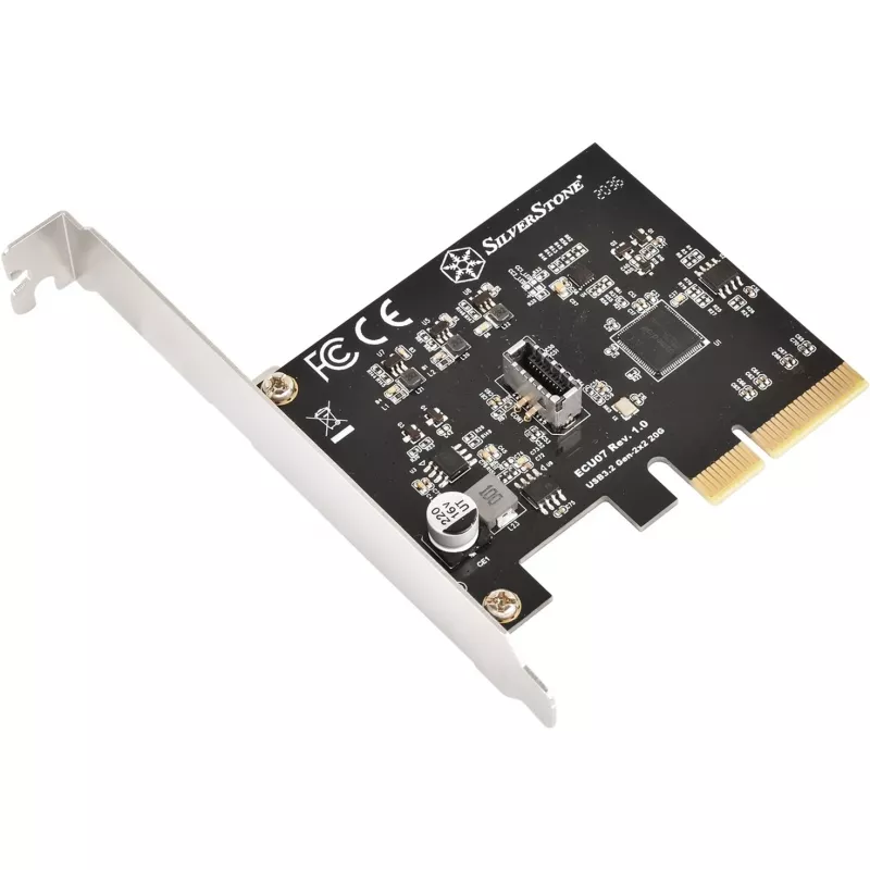 Laienduskaart SILVERSTONE SST-ECU07 USB 3.0 PCIe — PCI Express USB 3.0 adapter