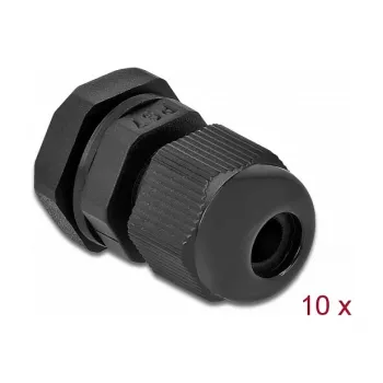 Kaablitihend DeLOCK 60192 Must Plastik 10 tk