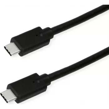 USB-kaabel ROLINE roheline 11.44.9071 USB 3.2 Gen 2x2 0,5 m USB C Must