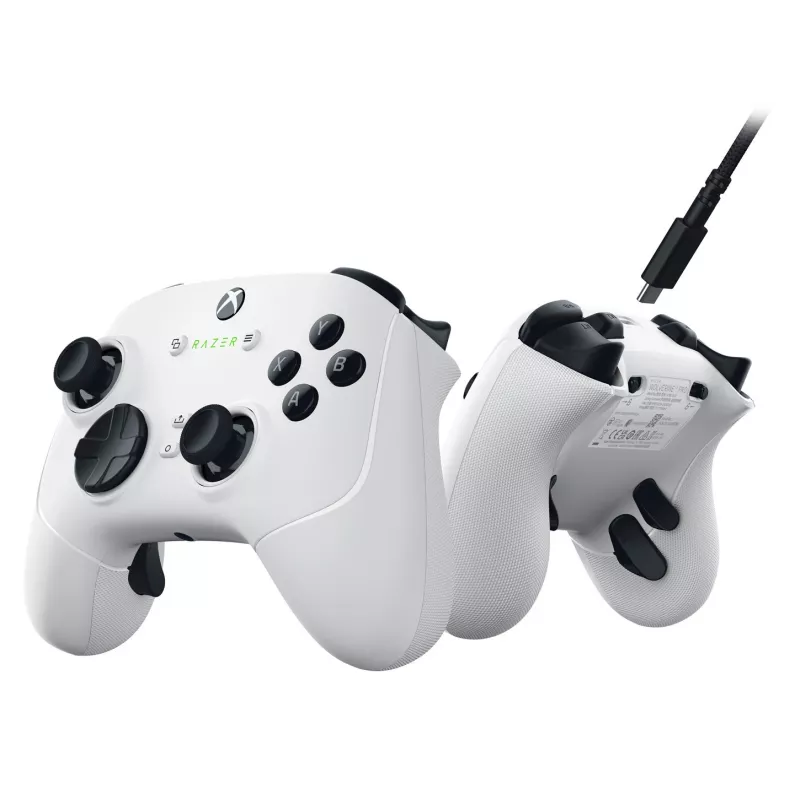 Mängupult Razer Wolverine V3 Pro Valge USB Analoog PC Xbox Series S X