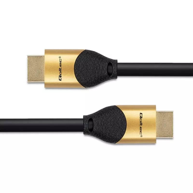 Qoltec 50355 HDMI v2.1 kaabel Ultra high speed 8K | 60Hz | 28AWG | KULD | 2m
