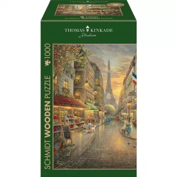Puidust pusle Thomas Kinkade Studios: Maaliline Pariis (1000 tükki)