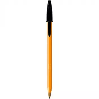 BIC pastapliiatsid ORANGE FINE 0,8 mm must 1 tk. 101144