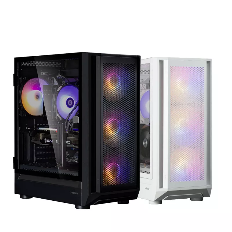 Arvutikorpus Zalman i6 Must, ATX, must