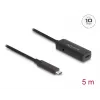 USB-kaabel DeLOCK 80028 5m USB-C must