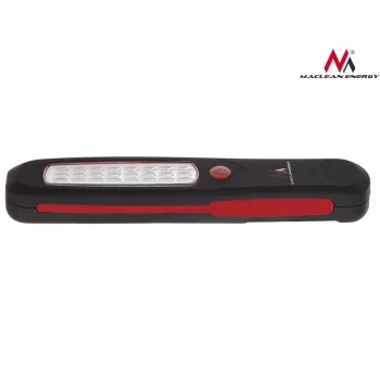 Töökojalamp MACLEAN MCE03 — 24 LED-i, magnetiline alus ja konks, patareitoitega (3×AAA)